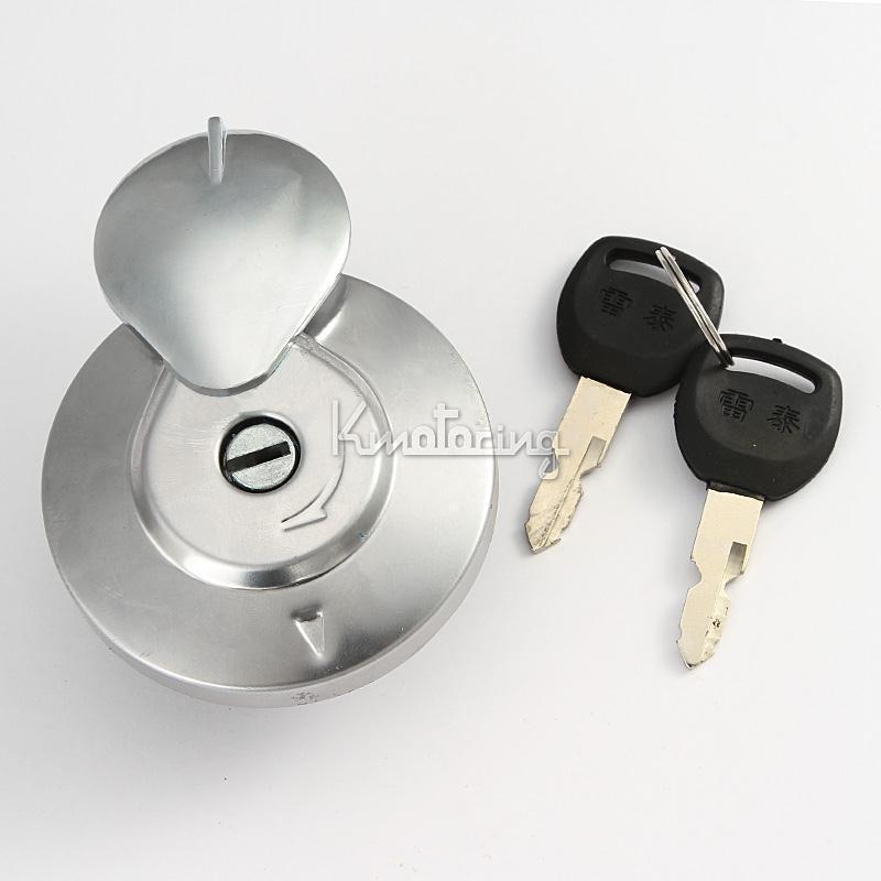 1 fuel gas tank cap cover with 2 keys for honda steed400 steed600 vt750 98-12 08