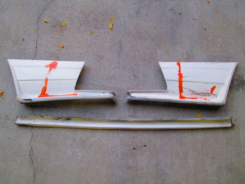 Mercedes benz 190e w201 gen 1 amg rear skirt rear bumper apron body kit