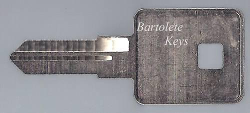 Key blank fits 2003 2004 2005 2006 2007 harley davidson sportster