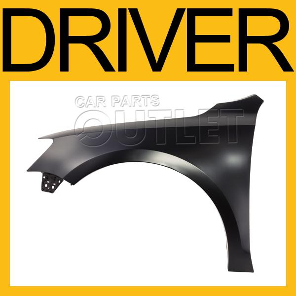 2011-2012 vw jetta sedan front fender primered steel left side primed lh sel new