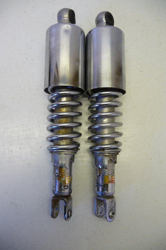 #3249 honda cb900 cb 900 super sport chrome rear shocks / springs