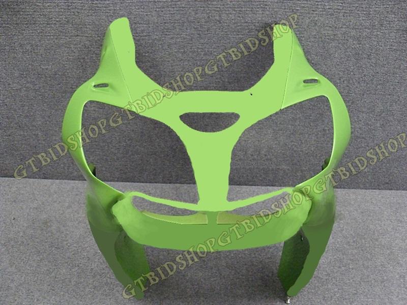 Universal front fairing for kawasaki zx6r zx 6r zx-6r ninja 2000 2001 2002 green