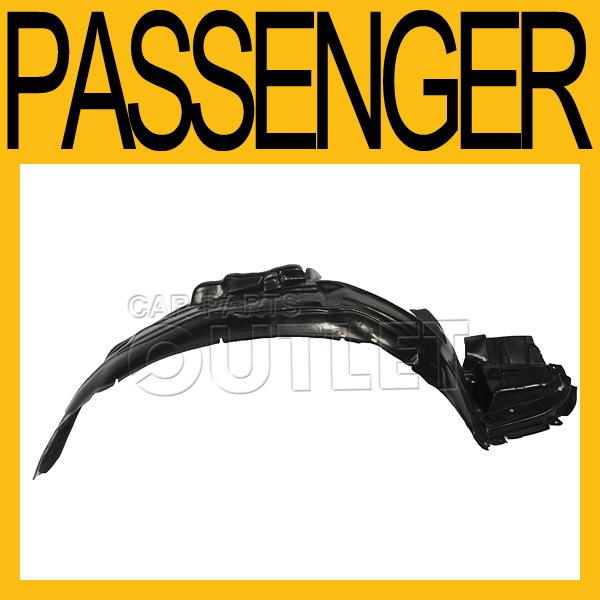 07-08 subaru forester fender liner splash shield front passenger side r/h