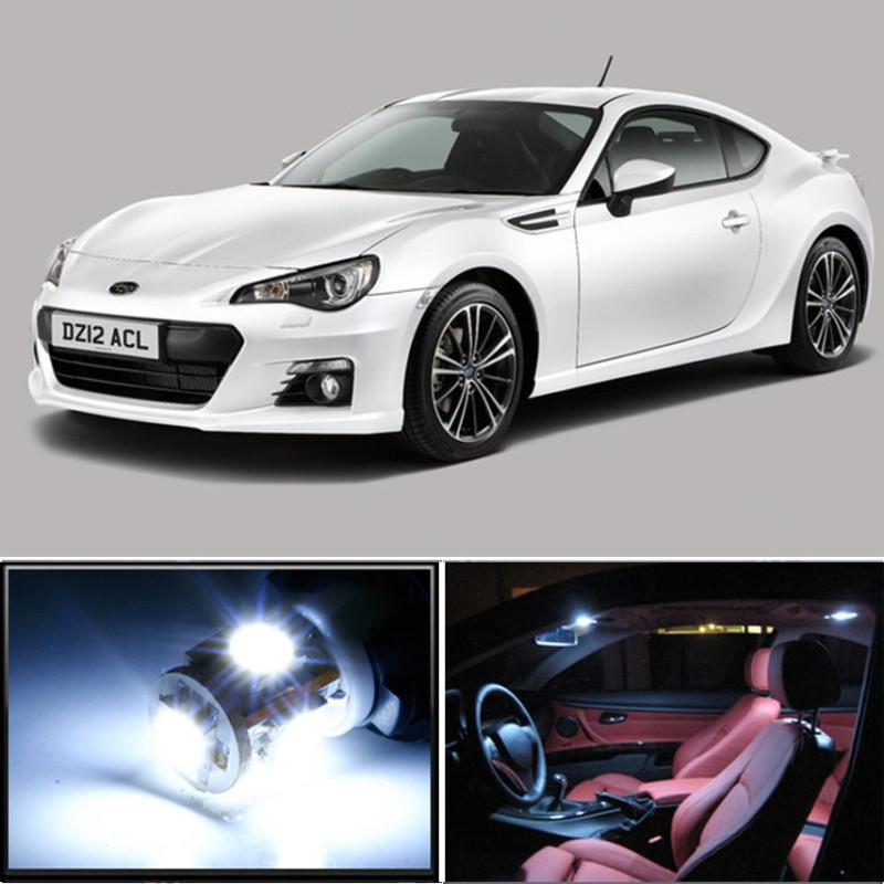 White led lights interior package kit for subaru brz