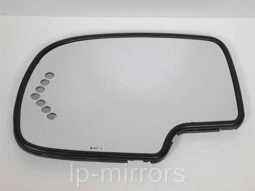 03 04 05 06 silverado sierra tahoe yukon suburban driver signal mirror glass bg