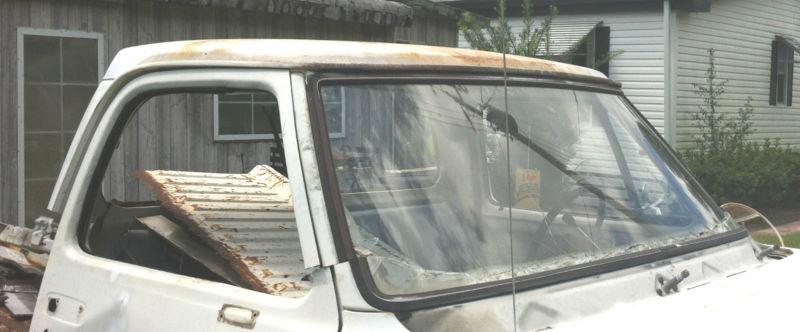 1985 dodge ram truck used white roof top repair panel