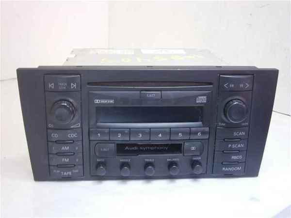 99-02 audi a4 cd cassette radio player oem lkq