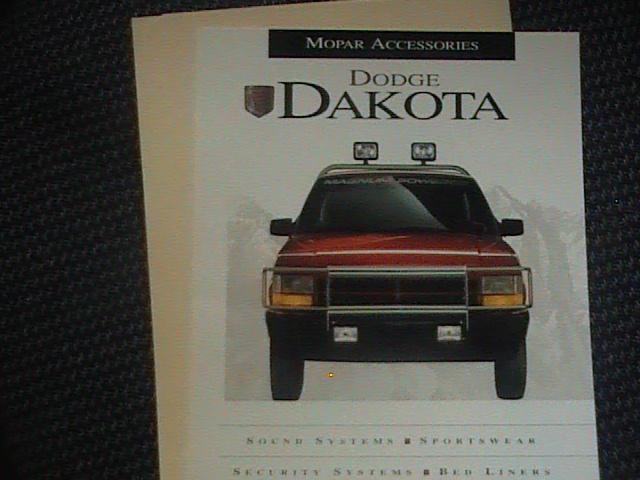 Dodge dakota magnum rt repair manual owners sales modify mopar v8 performance