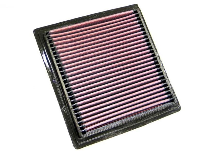 K&n filters 33-2104 - air filter; panel; h-1 in.; l-7.562 in.; w-8 in.