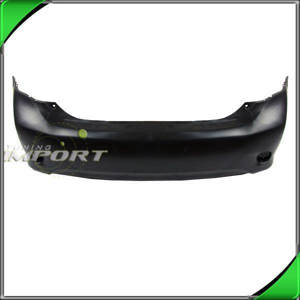 09 10 japan built toyota corolla matte black wo spoiler hole rear bumper cover