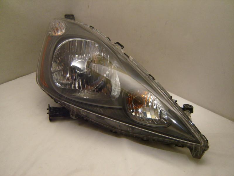 Honda fit right halogen headlight 09 10 11 oem black inner housing 