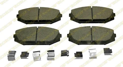 Monroe cx793 brake pad or shoe, front-monroe ceramics brake pad