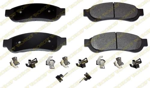 Monroe fx1067 brake pad or shoe, rear-monroe prosolution semi-metallic brake pad