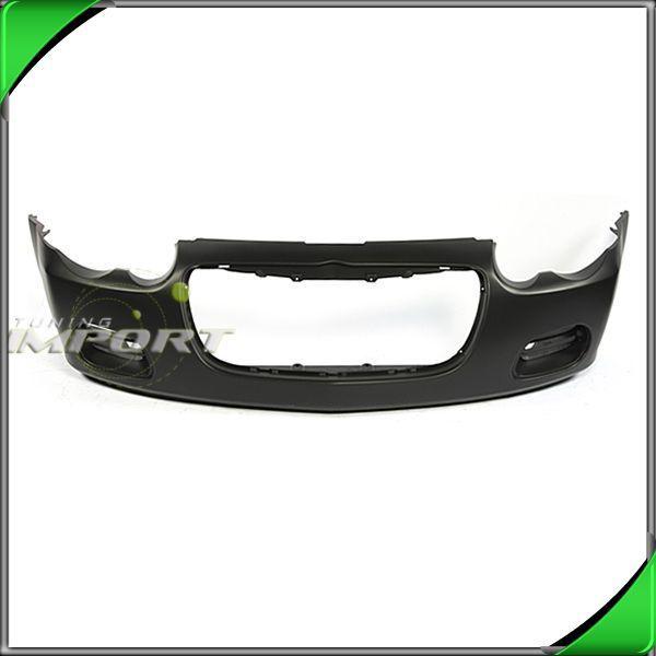 04-06 sebring front bumper cover replacement plastic primed paint ready w/o fog