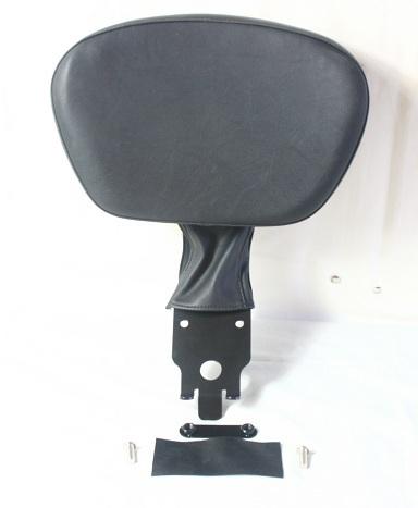 Adjustable driver rider backrest for victory kingpin tour 8-ball ness 2004-10