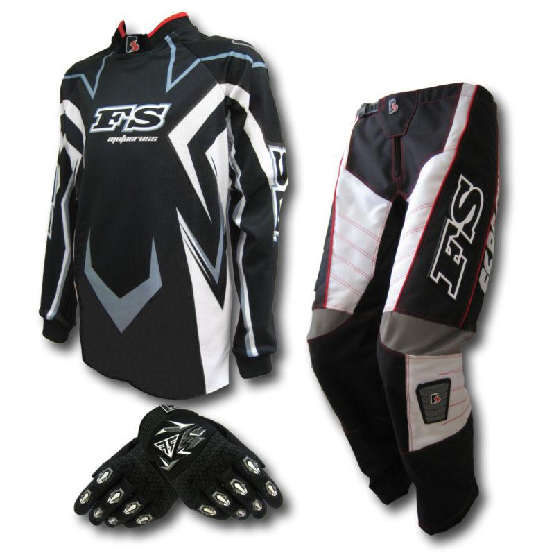 Youth mx jersey+pants+gloves-dirt bike gear/bmx/motocross/off-road/junior/kids