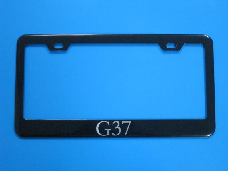 Infiniti "g37" black license frame 1pc