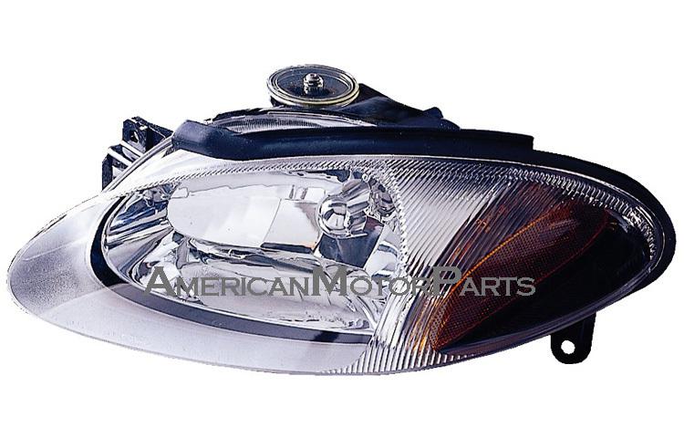 Eagleeye pair replacement headlight head lamp 97-03 ford escort zx2 model 2dr