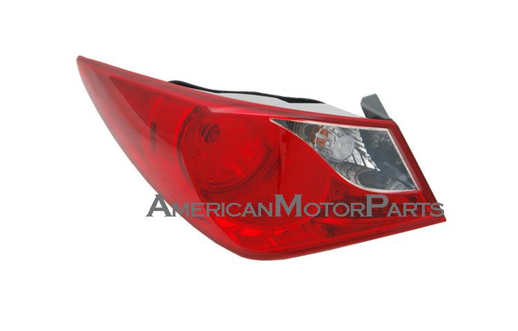 Eagleeye driver & passenger replacement tail light lamp 11-11 fit hyundai sonata