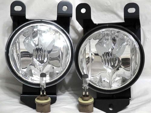 Gmc 99-07 sierra denali 01-06 yukon denali fog light lamp rl h pair w/2 bulb new