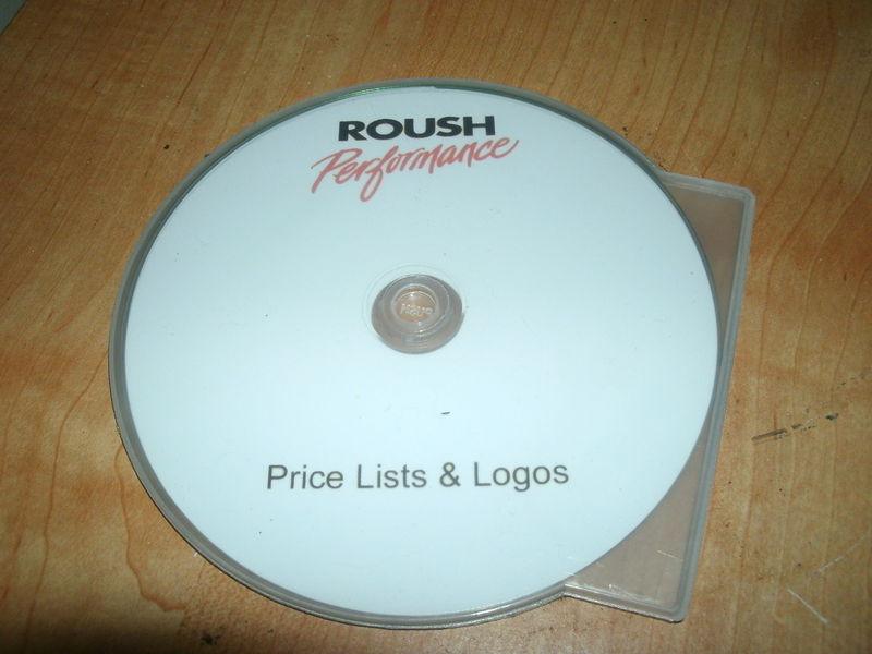 2003 roush ford mustang f-150 performance parts and logos parts catalog cd-rom