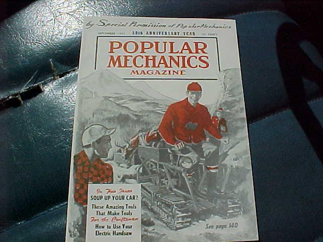 1952 edmunds hi speed performance equip popular mechanics article brochure rare!