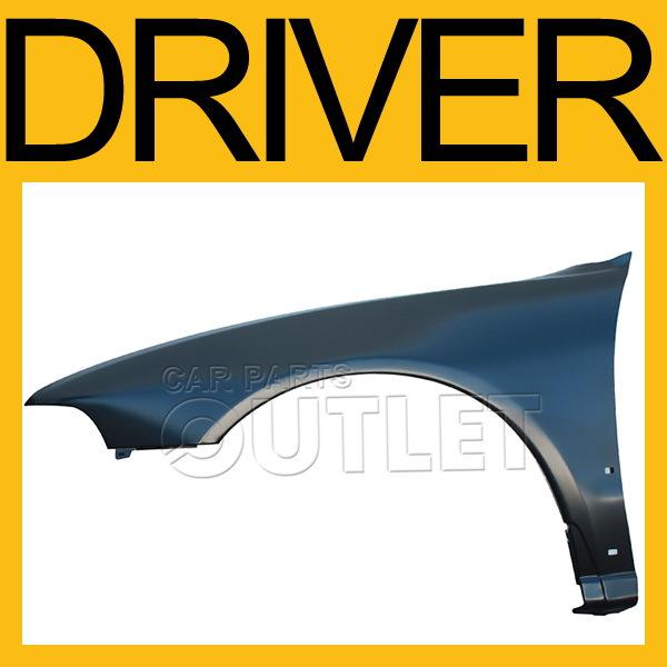 99-03 mitsubishi galant v6 3.0l left driver side fender assembly new l/h 00 01