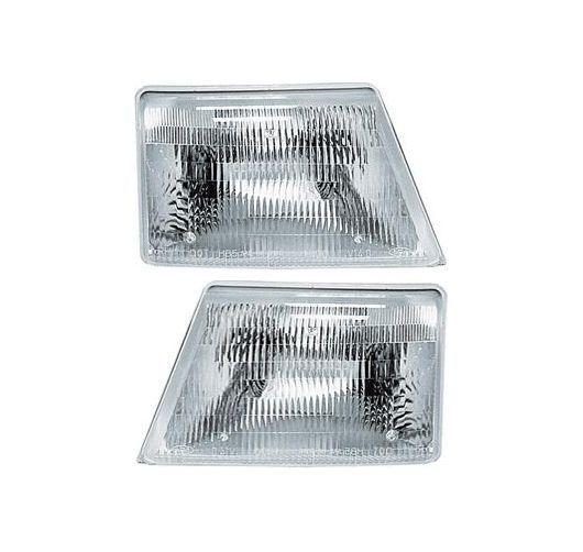 98-00 ford pickup truck ranger headlamps headlights left lh & right rh pair set