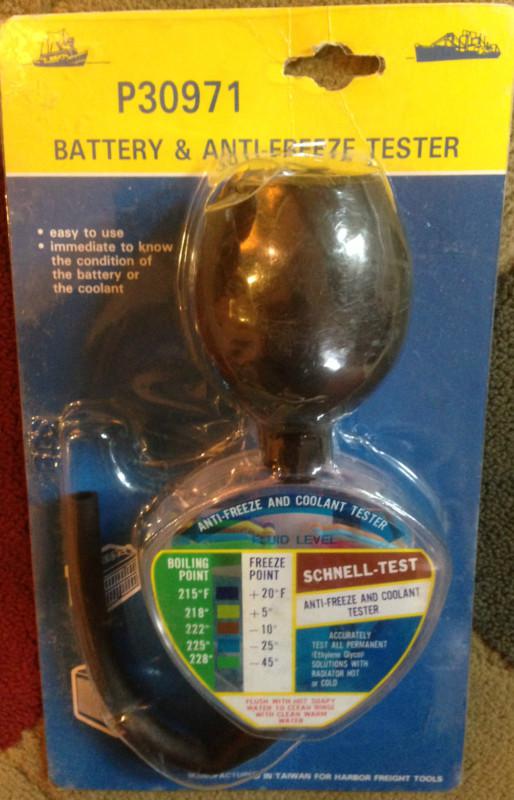 Auto battery and anti freeze tester - vintage- no longer made - new - free ship!