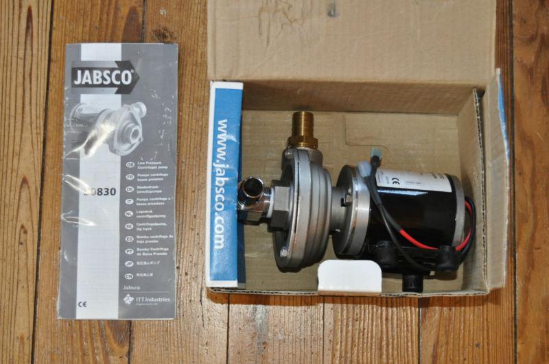 Jabsco cyclone 12 volt centrifugal water pump for boss hoss bh3s w/ no reserve! 