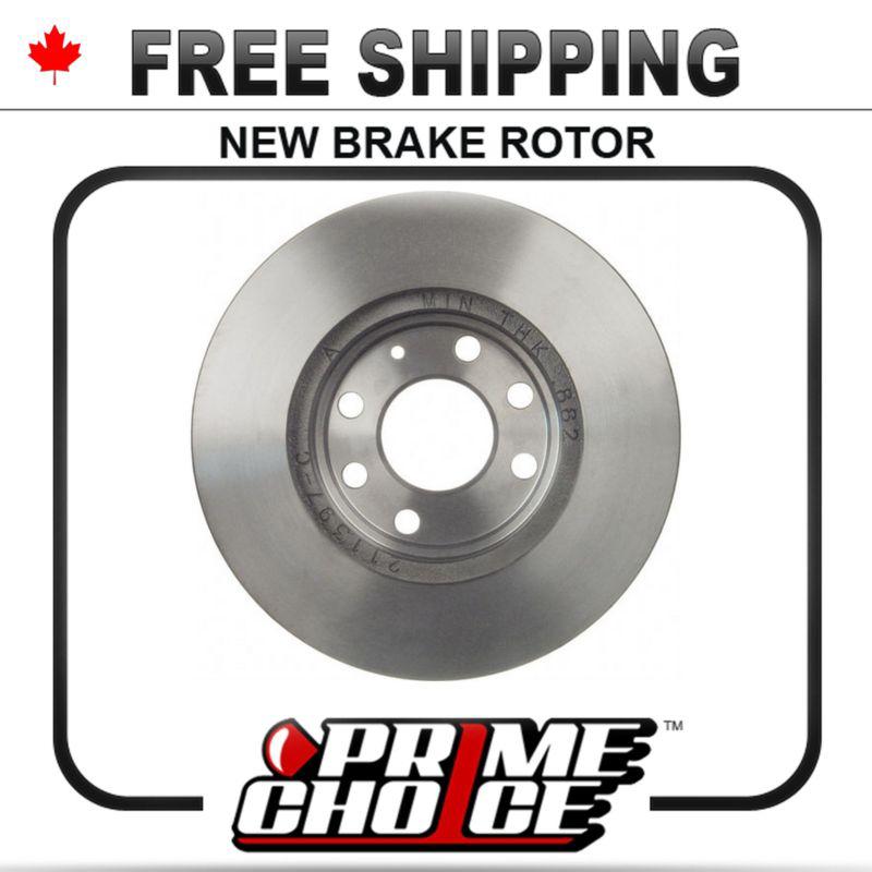 1 premium new disc brake rotor for front fits left driver / right passenger side