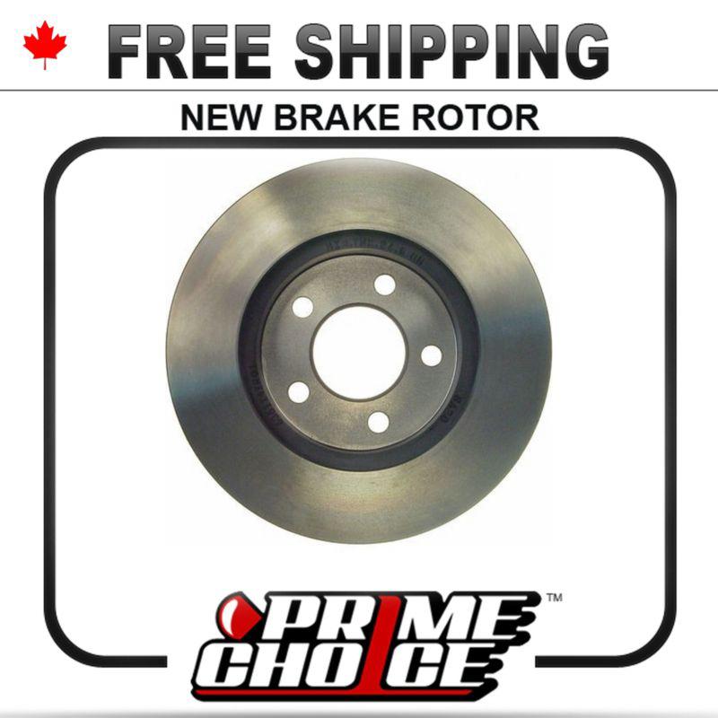 1 premium new disc brake rotor for front fits left driver / right passenger side