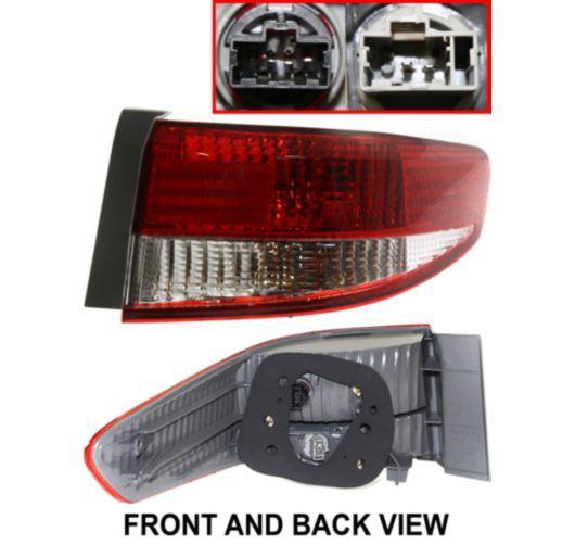 03-04 honda accord sedan taillight taillamp rear right side 4 door brake light