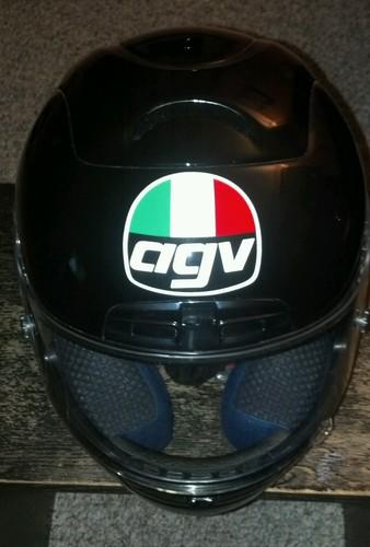 Agv q3 x-vent helmet,black,size ml