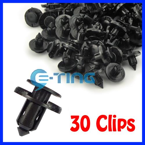 30pcs oem bumper push clips fastener rivet for nissan 350z infiniti g35 fx35 new