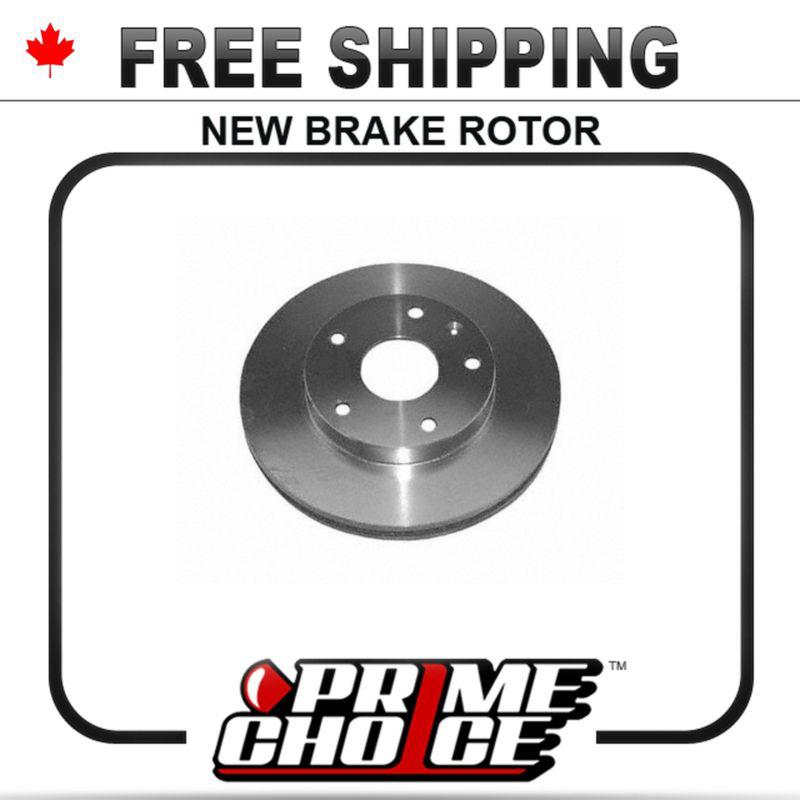 1 premium new disc brake rotor for front fits left driver / right passenger side