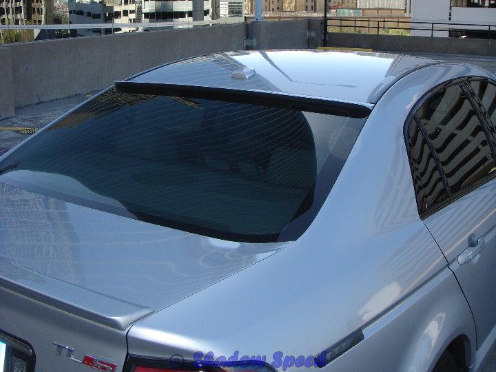 Clearcoat only 04~08 acura tl iii rear wing roof spoiler new☢