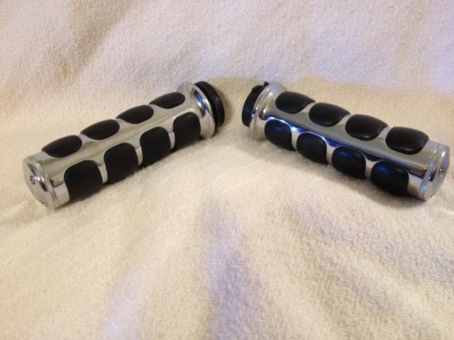 Grips for motorcycle, fit 1 inch bars