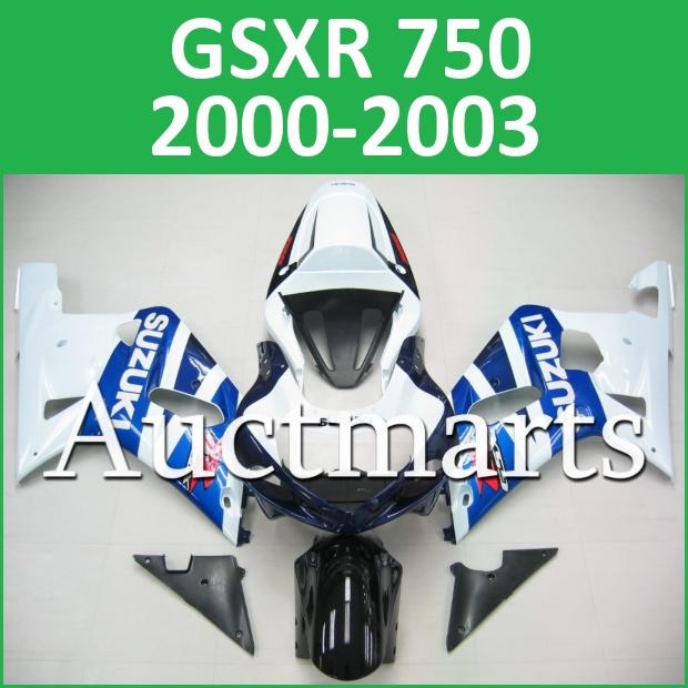 Fit suzuki 00 01 02 03 gsxr 750 gsx-r750 2000 2001 2002 2003 fairing k1 b30 c03