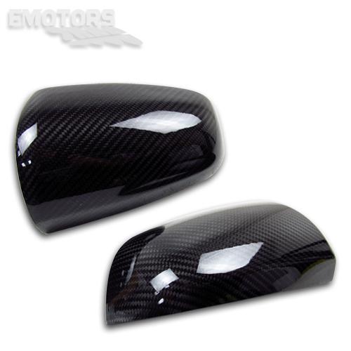 Real carbon fiber audi a4 b6 b7 a6 dry right left side mirror cover 2008 Ω