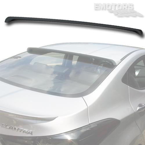 Painted md elantra 4d sedan rear oe trunk spoiler wing 10-13 abs new Ω