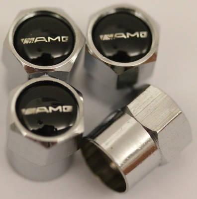 Amg tire valve caps mercedes benz c32 c63 m55 e55 e63 ml cl s65