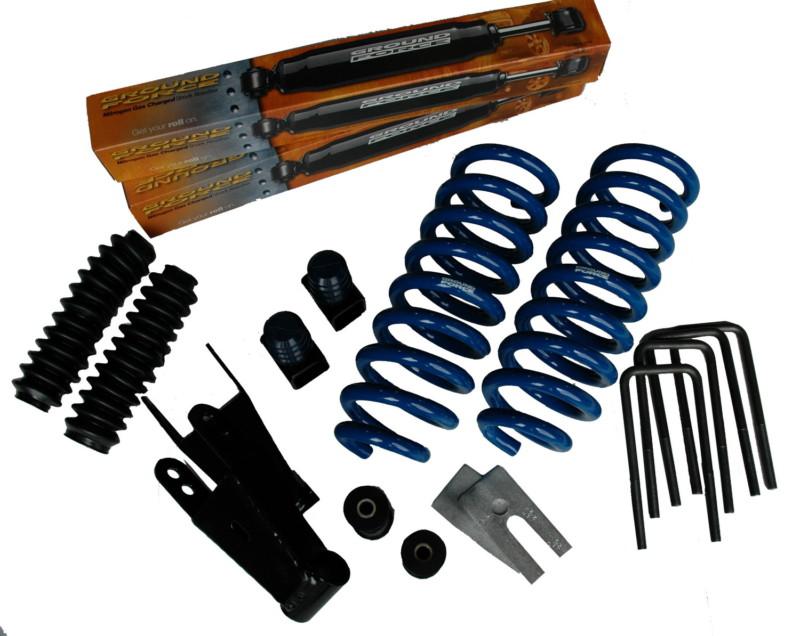 Ground force 9966 suspension drop kit 04-08 f-150 pickup mark lt