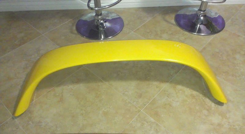 Srt4 oem yellow spoiler 