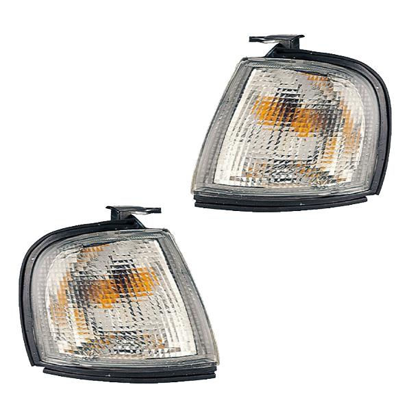 1991-1996 infiniti g20 clear parking turn signal light lamp assembly - 1 pair