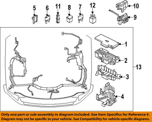 Ford oem 8t2z14n089c fuse & relay-relay