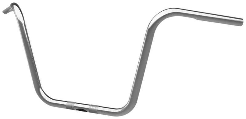 Khrome werks 1in. handlebar - 12in. ape (dimpled and drilled) - chrome  300044