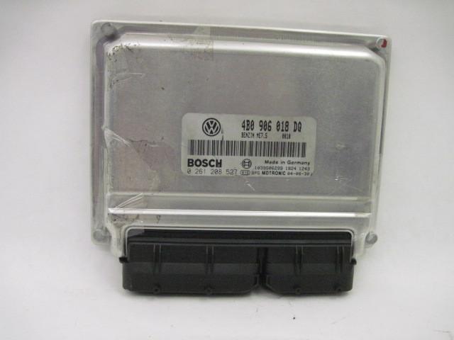 Ecu ecm computer vw passat 2004 04 2005 05 1.8 4b0 906 018 dq 0 261 208 527