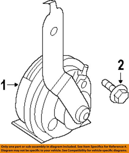 Mazda oem bn8p6678y horn