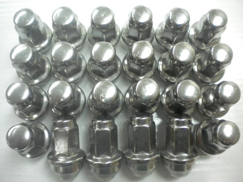 Oem ford f150 f-150 expedition navigator 14x2 stainless lugnuts lug nuts # 2's 